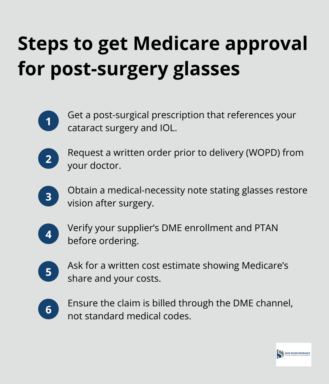 Key steps to secure Medicare approval for glasses after cataract surgery - medicare coverage for glasses after cataract surgery